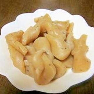 結びこんにゃくの煮物